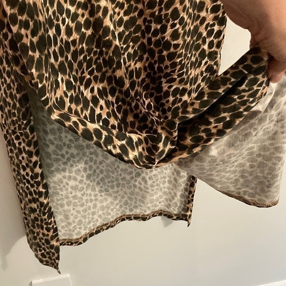 J Crew Leopard Print Bodycon Midi Tank Dress​​ - Picture 7 of 12